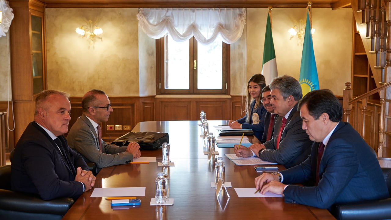 ACIK and President Marco Beretta Take Center Stage in Rome Meeting with Kazakhstan’s Minister of Foreign Affairs