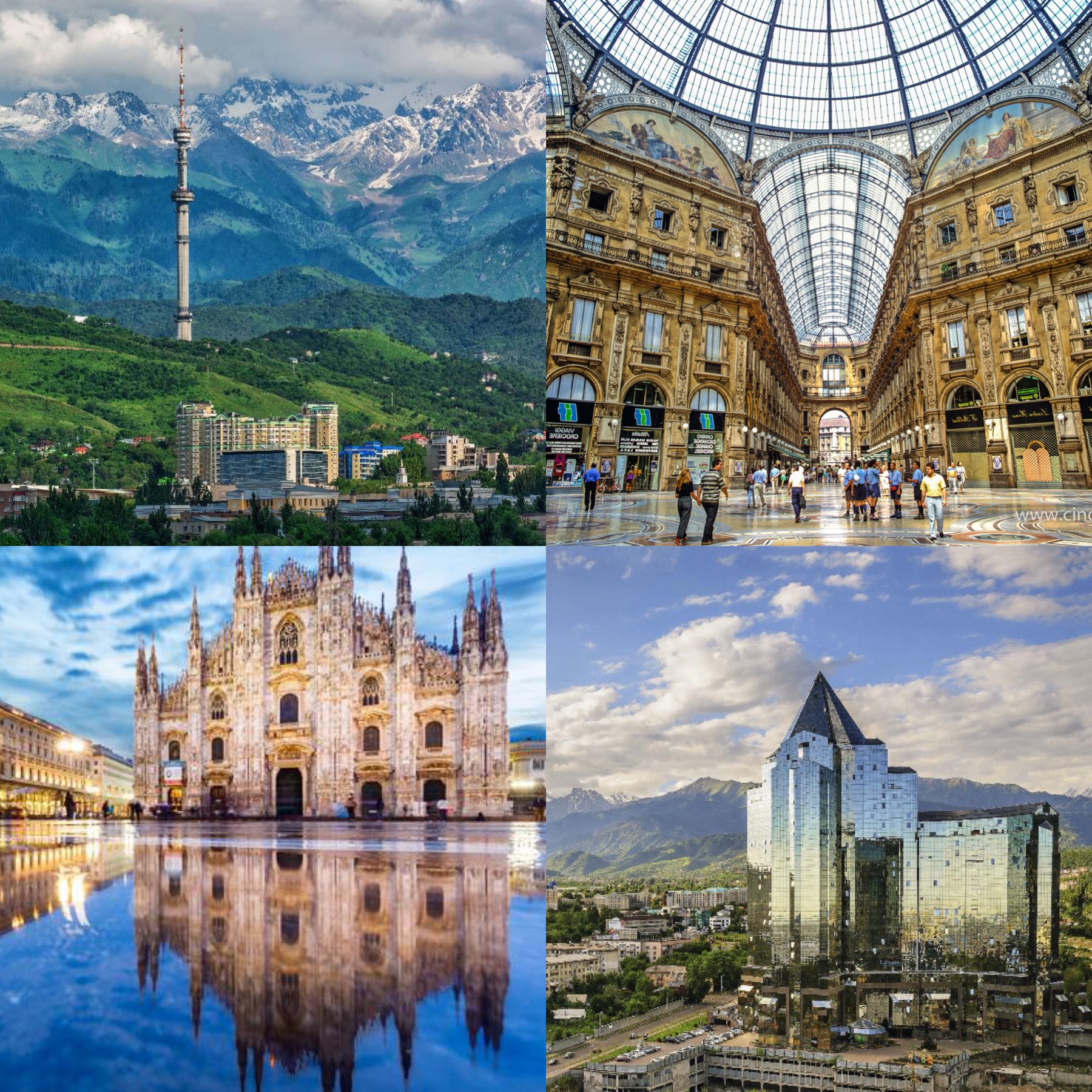 Прямое авиа-сообщение между Миланом и Алматы